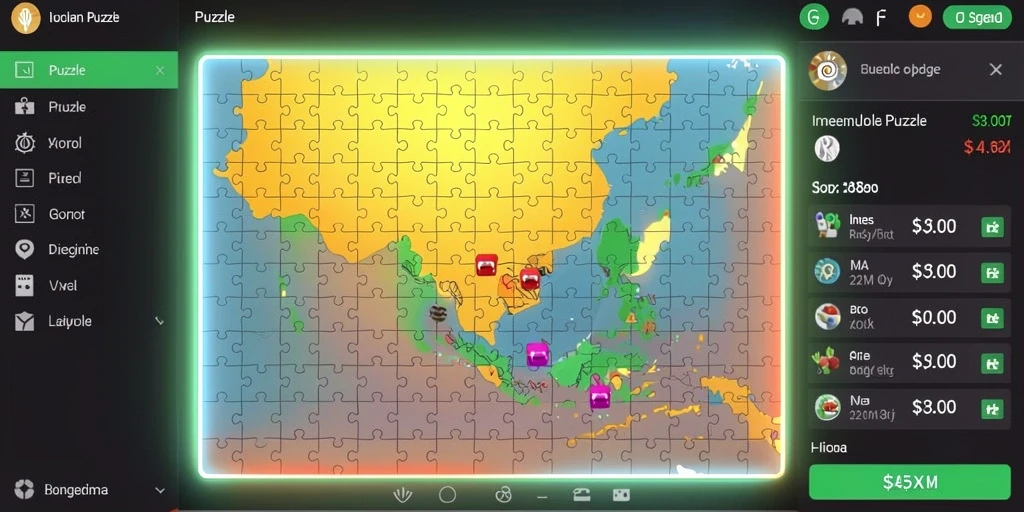 bomtoto - Screenshot menunjukkan tantangan seru dalam level baru.